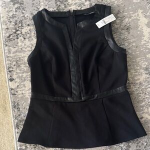 Black Sleeveless Top